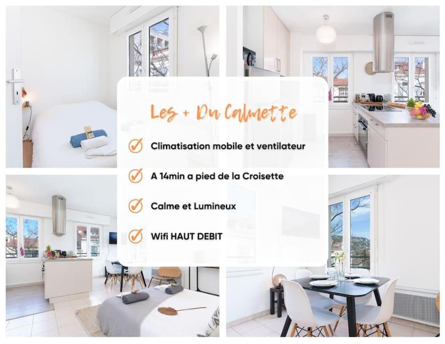 Appartamento Le Calmette By Apirent #Central #Lumineux #Calme #Wifi Cannes Esterno foto